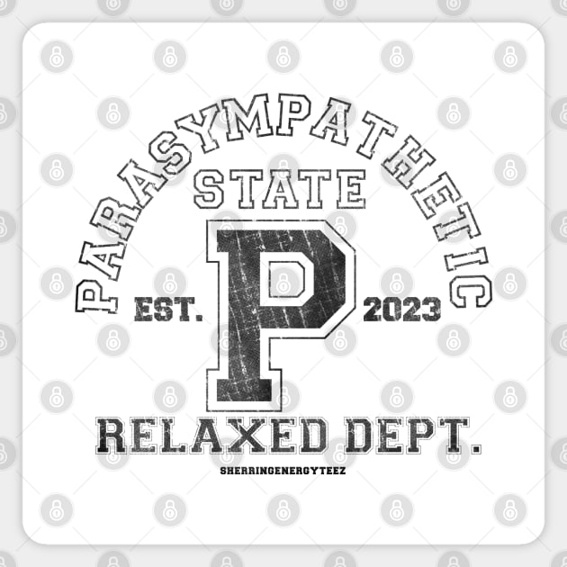 Parasympathetic State v1 Sticker by SherringenergyTeez